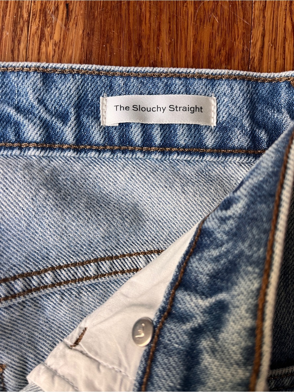 Frame Denim The Slouchy Straight Jeans Sz 27 - Picture 7 of 11